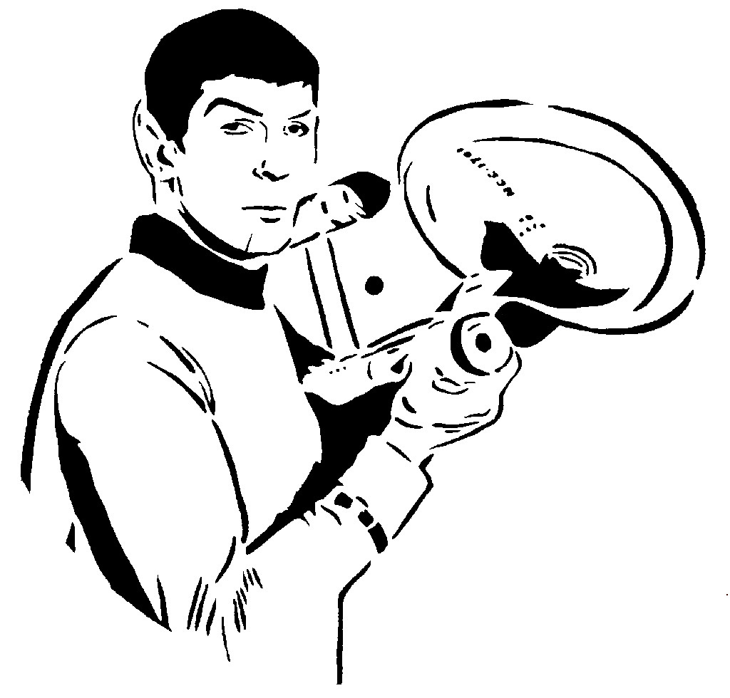 Spock stencil