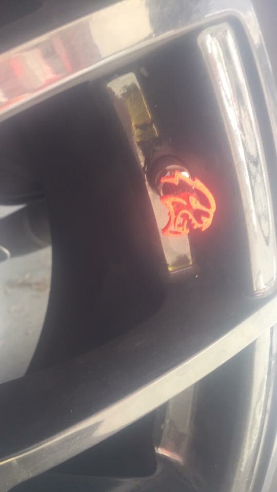 Hellcat valve stem cap