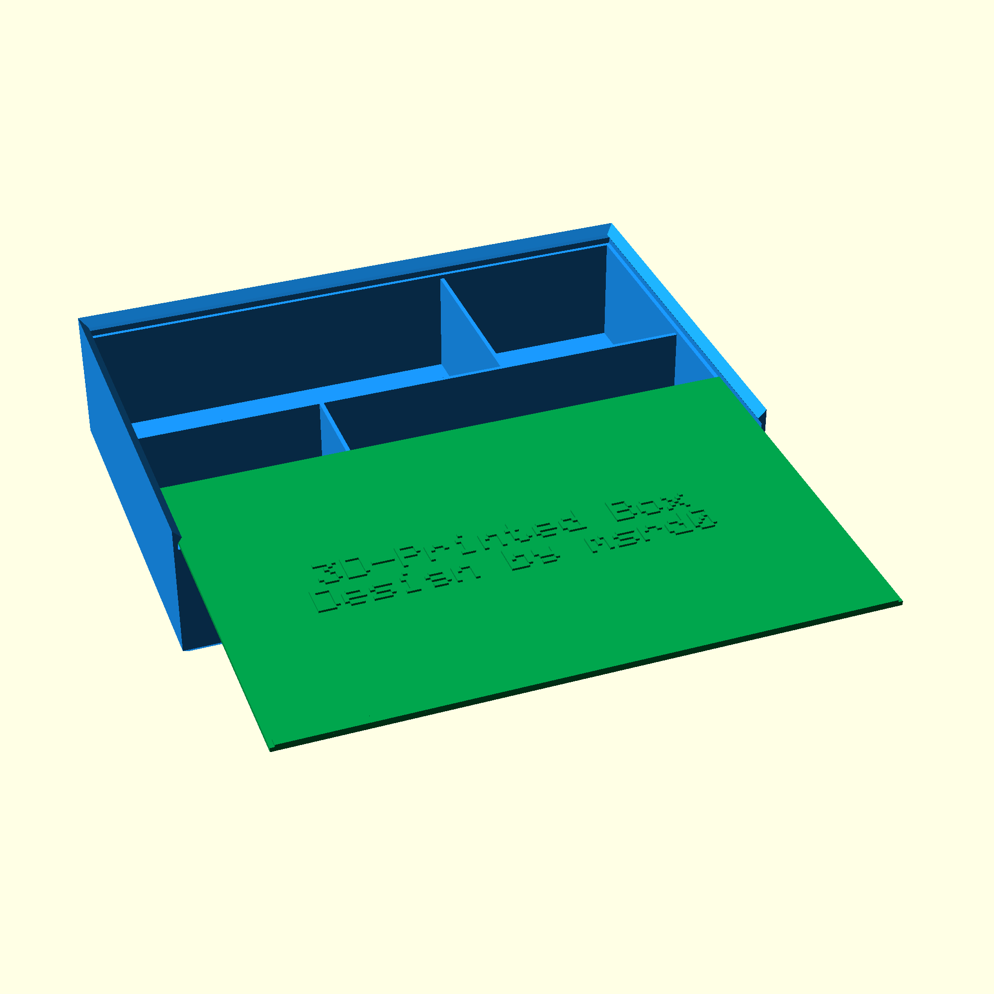 Customizable Stackable Box