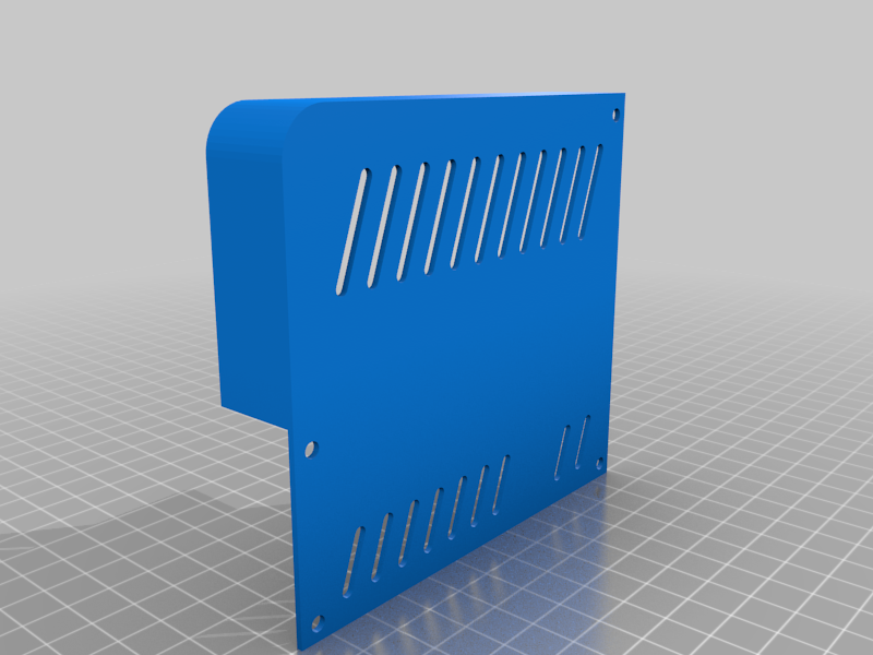 Ender 3 Pro_PSU_Cover_with USB (e.g. for octo-pi)