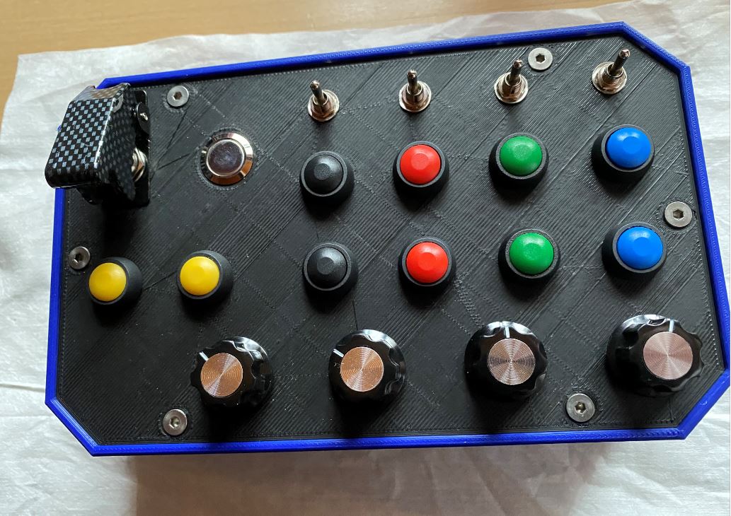 Button Box Simracing 32 function