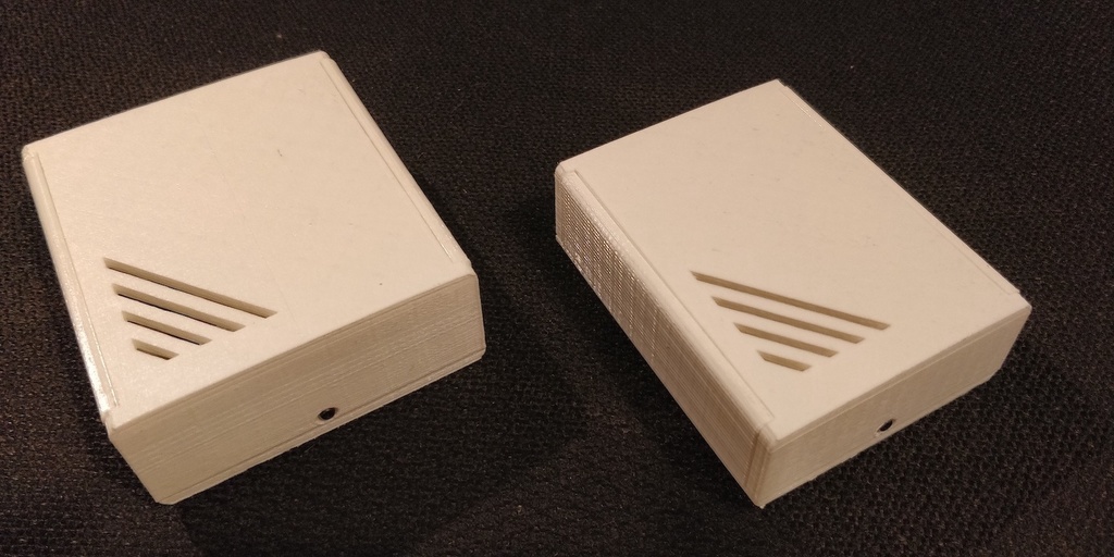 Sensor Box for Wemos D1 Mini, 18650 battery and T/H sensor