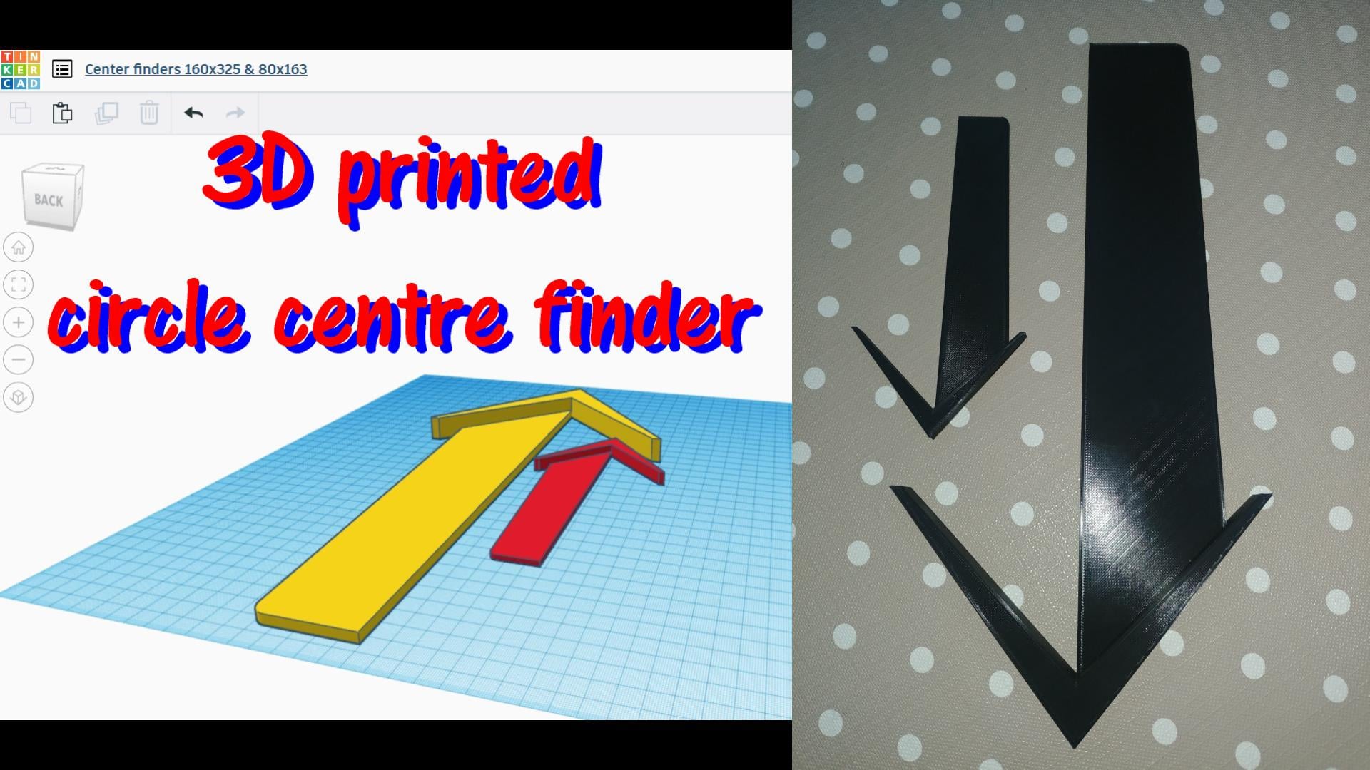 Center finder & Square (Edge)