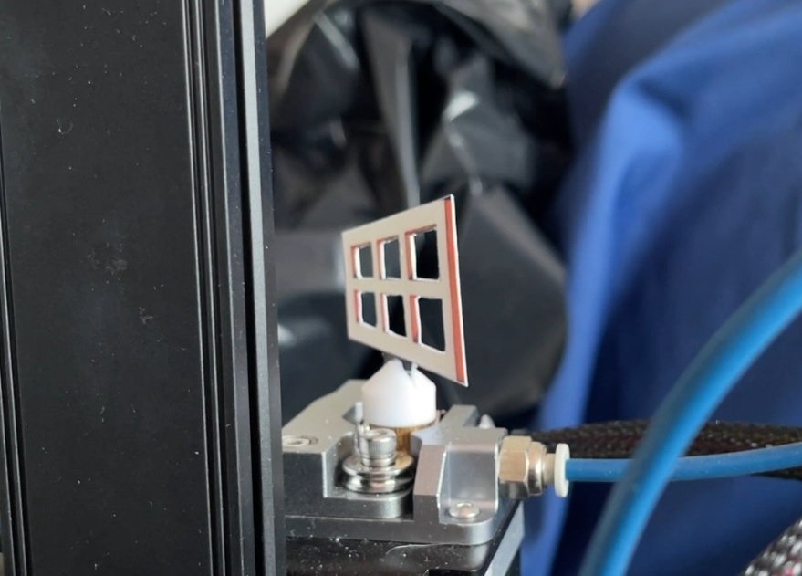 Ames Window Extruder Flag