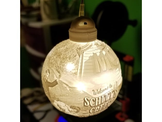 Litho Ornament Cap For Fairy Lights