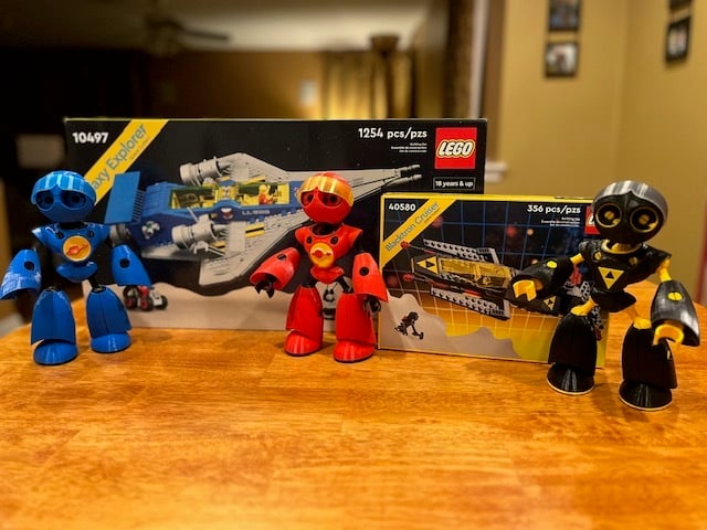 Lego Classic Space Themed Robots