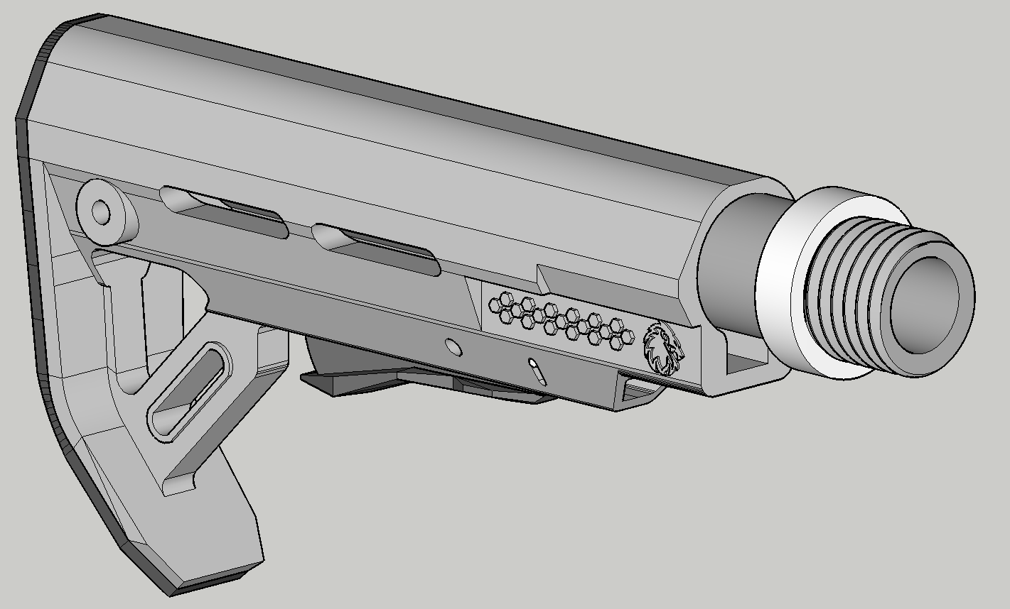 Custom Stock AR Style