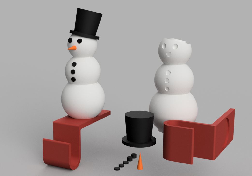 Snowman Stocking Hook