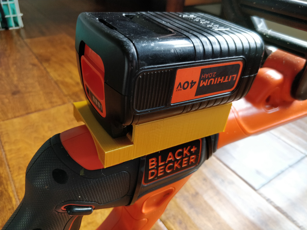 Black+Decker 40V Battery Holder