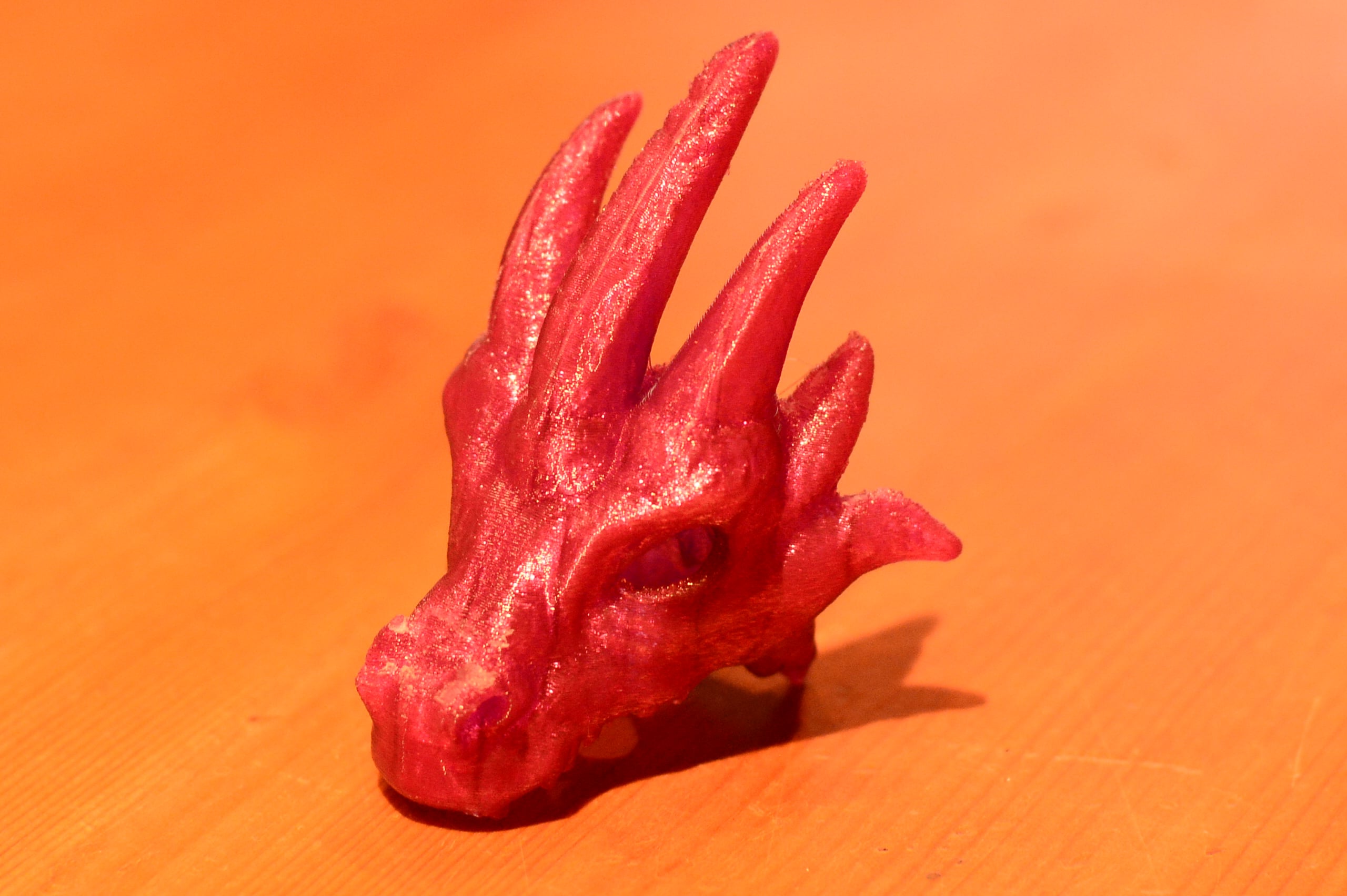 3-Horned Dragon Head