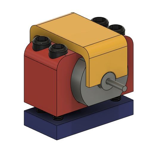 LEGO Adjustable 5V Motor Mount
