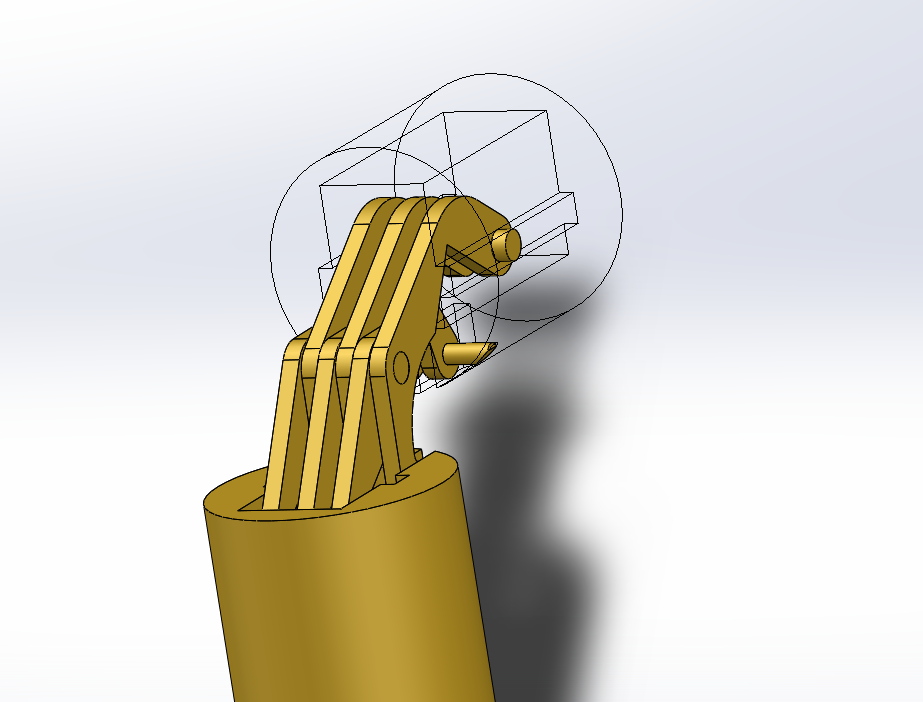 180° Concealed Barrel Hinge