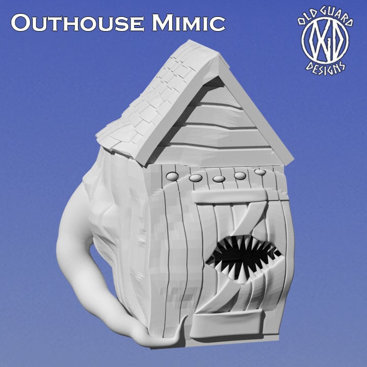 Medieval Outhouse Mimic