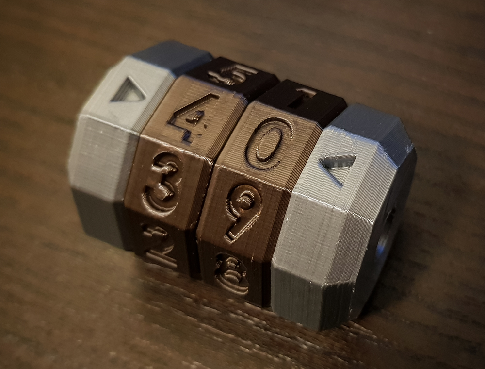 Magnetic Life Counter (using any kind of disc magnets) for TCG's like MTG/Commander (Magic: The Gathering)