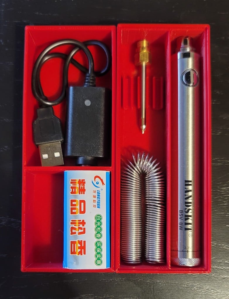 handskit soldering iron case