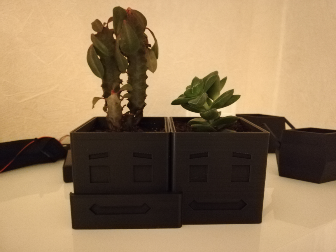 Hugging planter