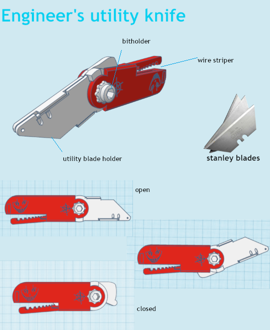 utility/folding/engineers knife
