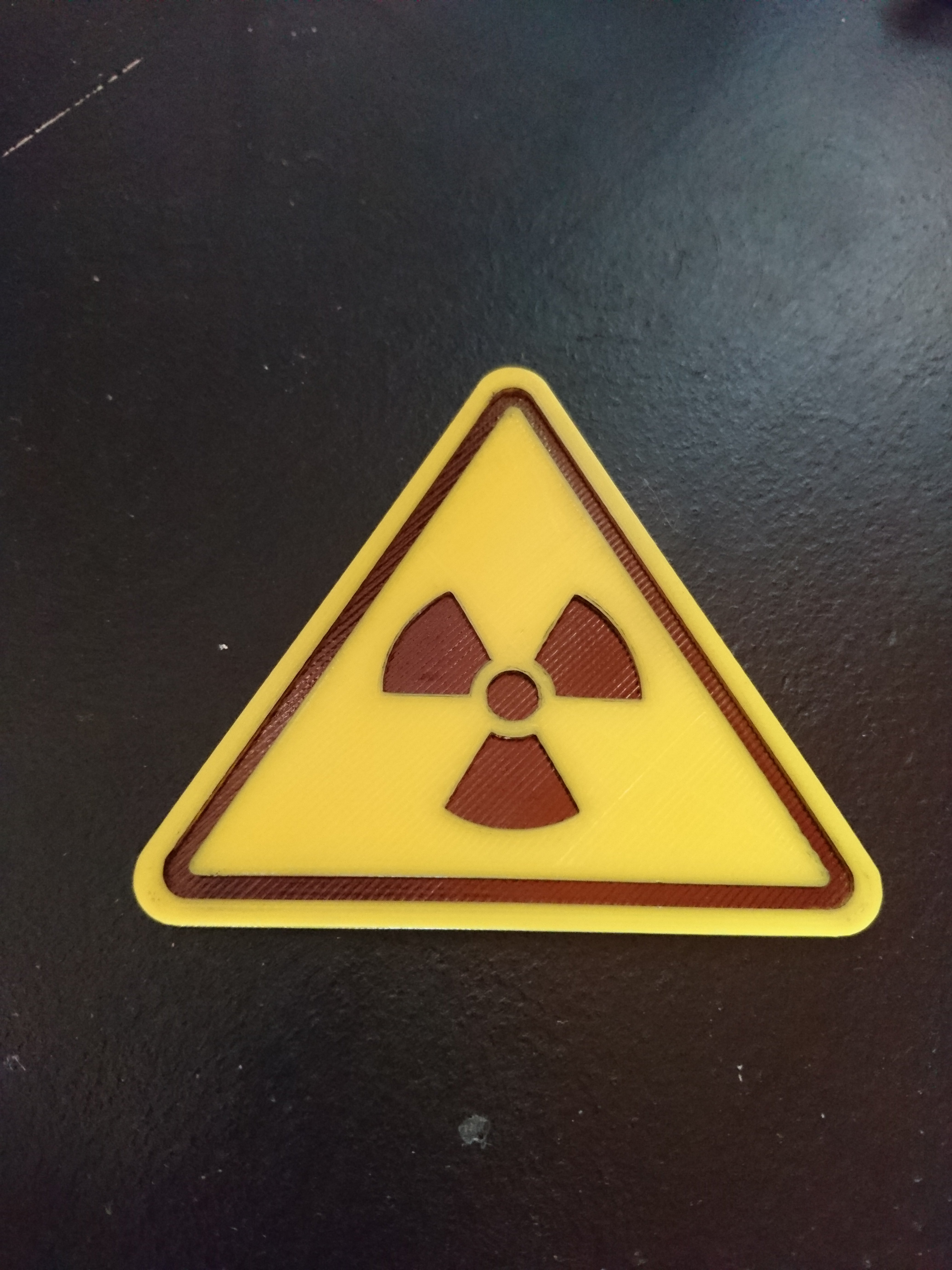Radiation Warning Sign