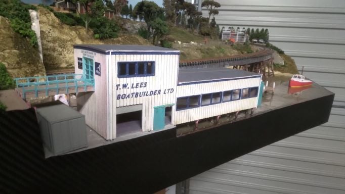 Ho Scale - Boat Building Shed