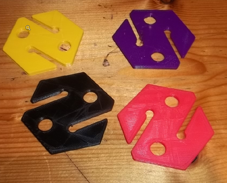 Hexacookie for cave diving