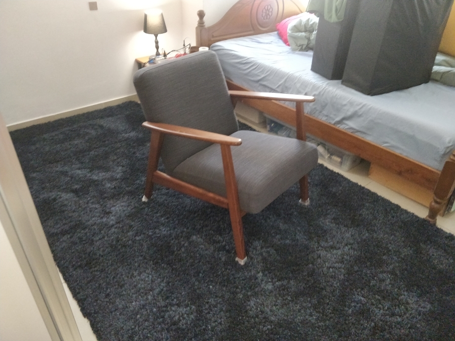 Carpet guard for Ikea EKENÄSET chair