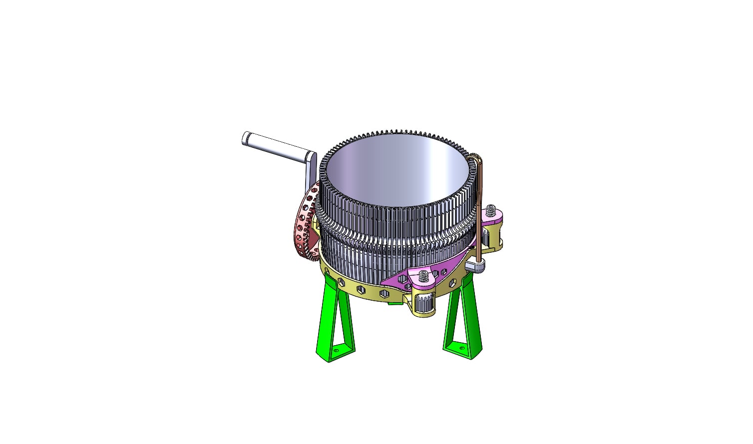 Circular Knitting Machine (100 Needles)