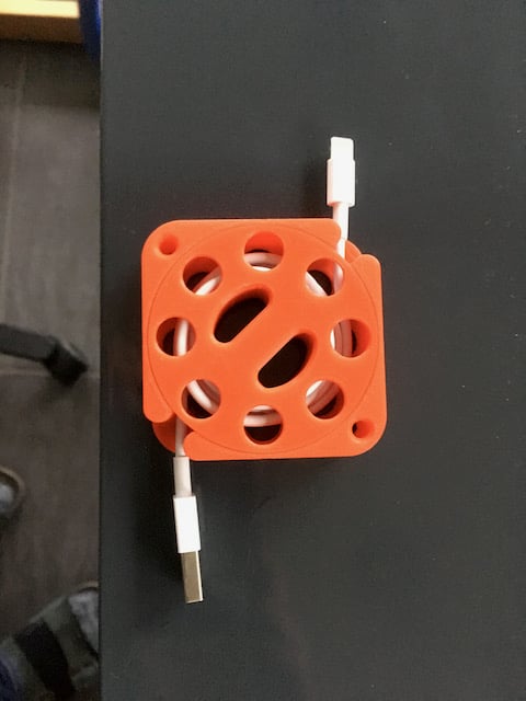USB Kabelaufwicklung