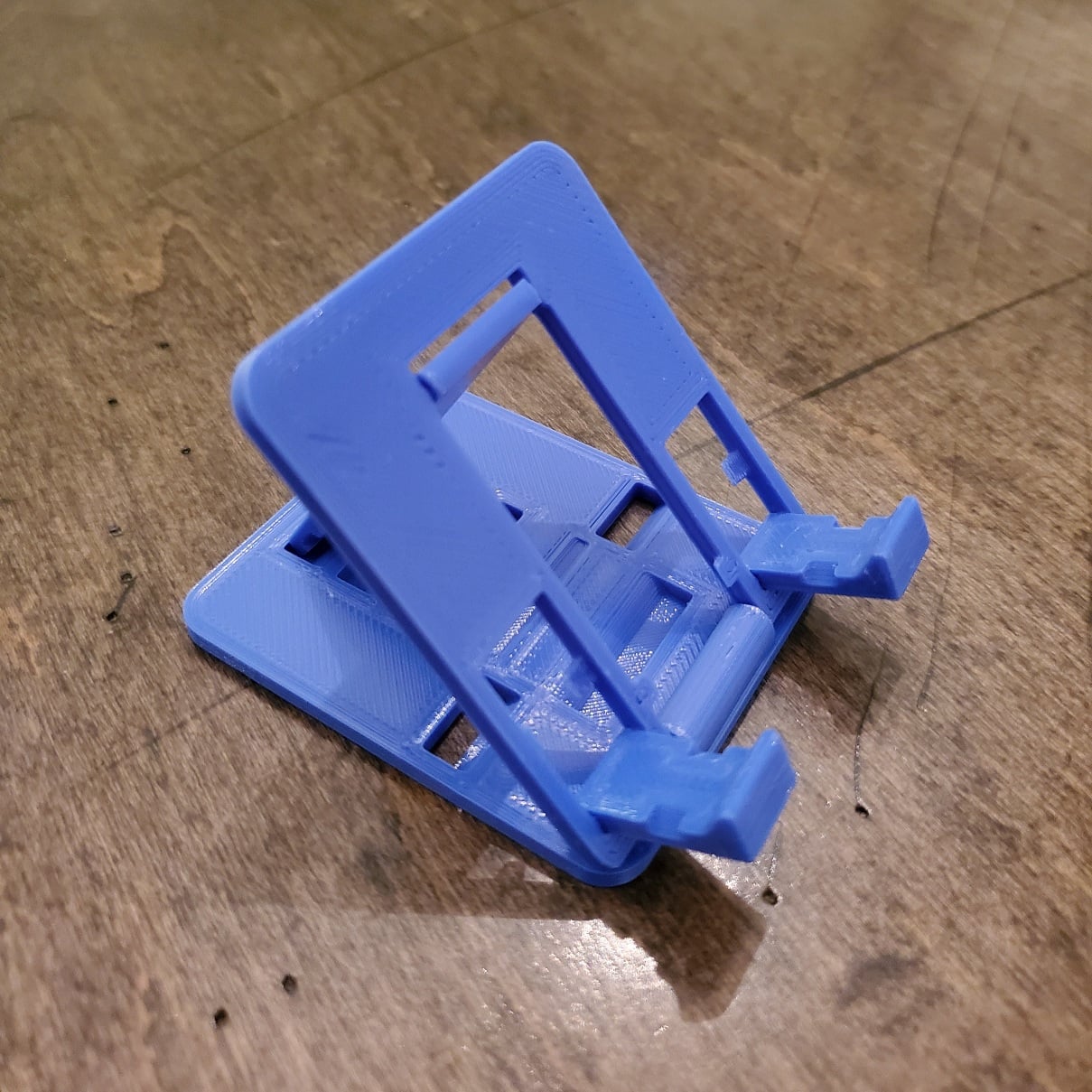 (Mostly) Print-In-Place Small Foldable Phone Stand