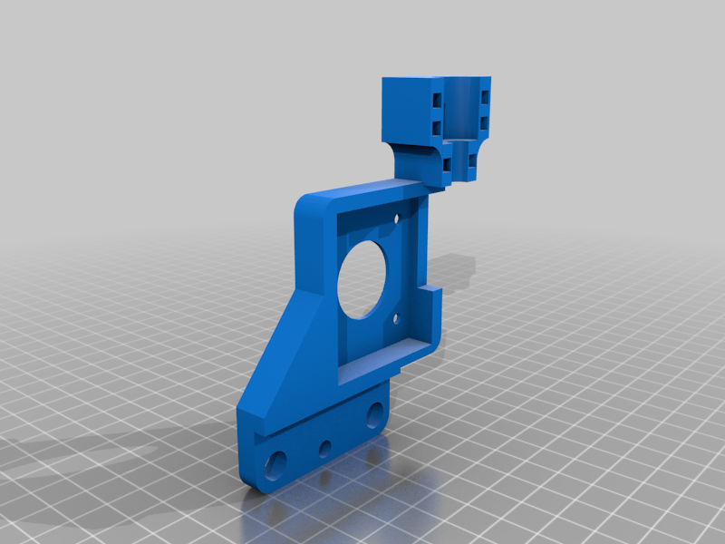 Ender 5 Direct Drive - Relief plate for dual gear extruder