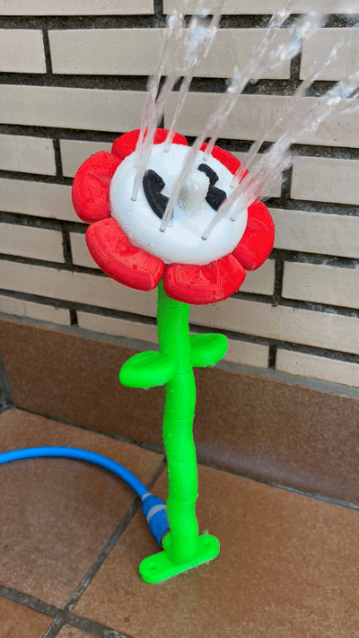 Miniatura 2 do modelo 3D CARTOON FLOWER SPRAYER