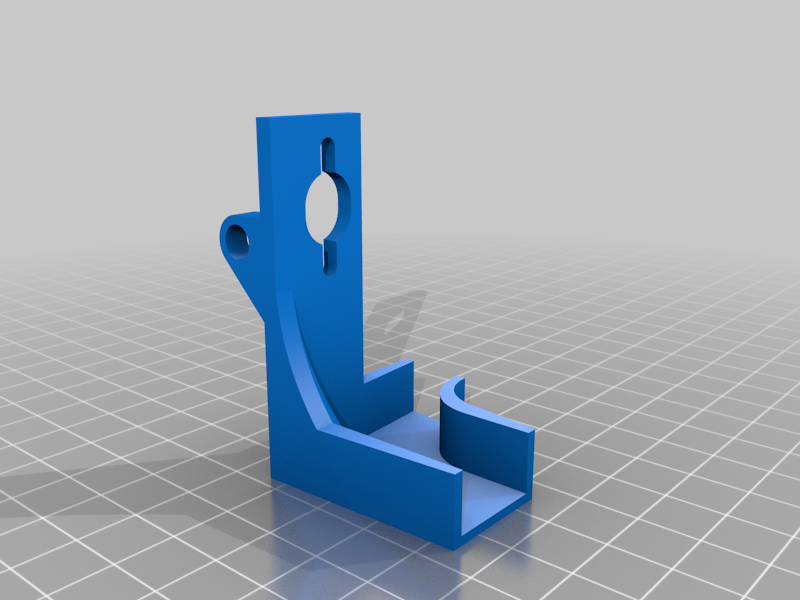 Extruder Mount without Cable Chain