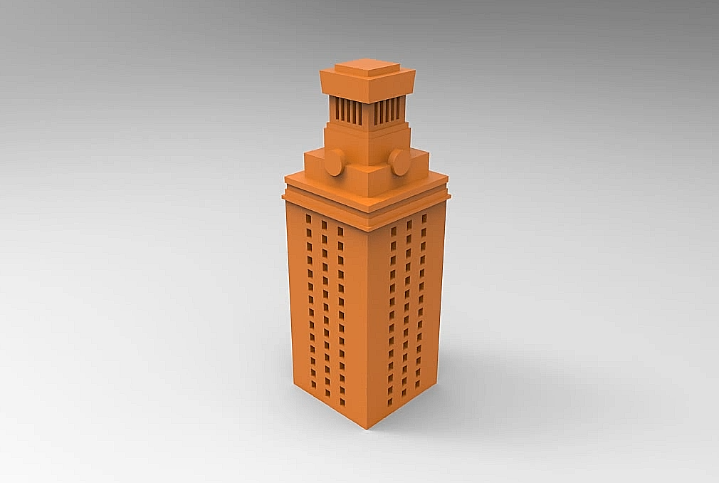 Artistic UT Tower