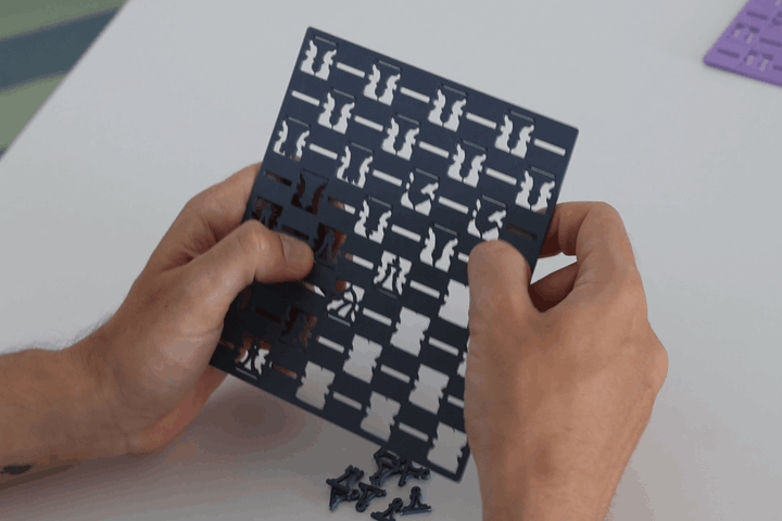 Miniatura 2 do modelo 3D Flat Chess