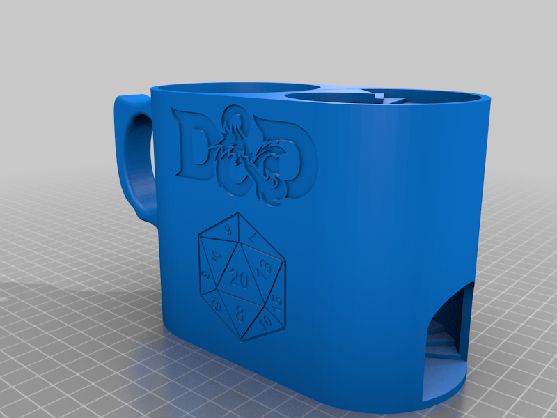 DICE TOWER CAN HOLDER MK1 DND