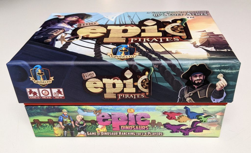 Tiny Epic Pirate Storage Solution (sleeves+expansions)