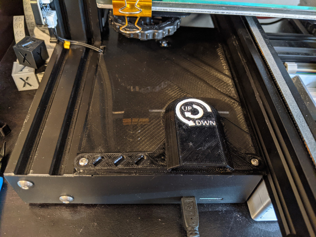 Ender 3 fan cover for BLTouch mainboard plate