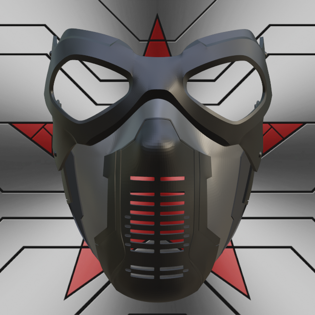 Winter Soldier Inspired Mask 