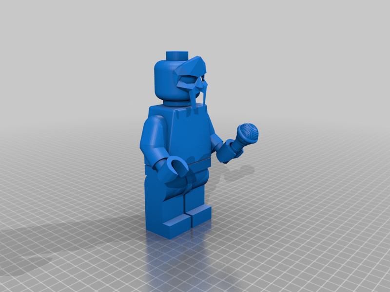 MF DOOM Lego Figure