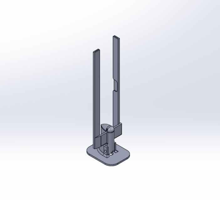 R9 Full Size Antenna Folding Mount