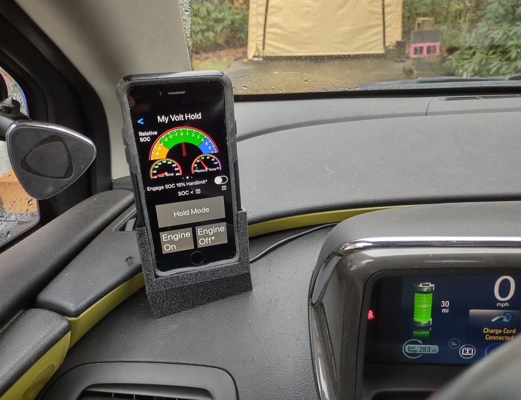 iphone car holder for Chevy Volt