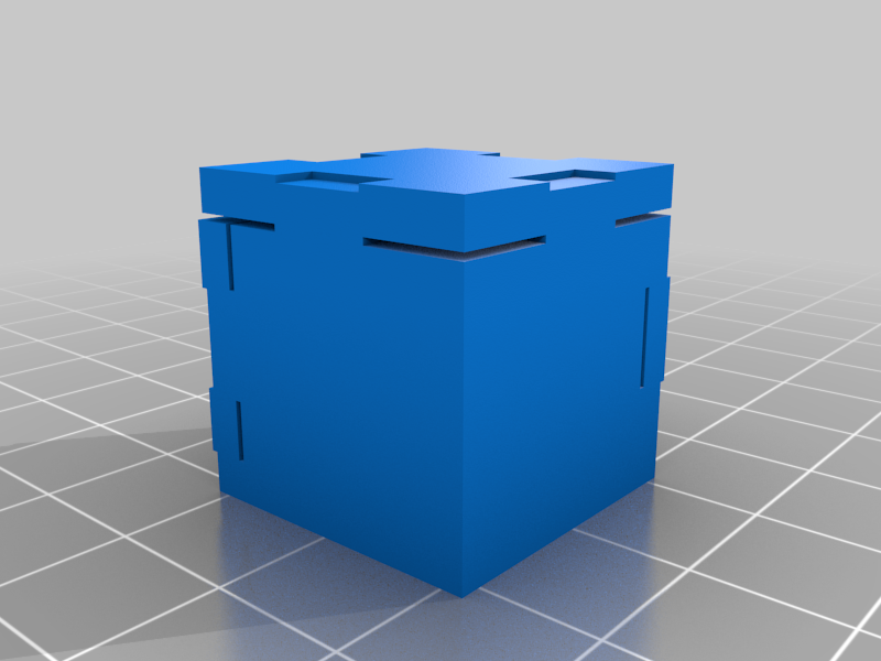 My Customized Simple parametric box generator for laser cut