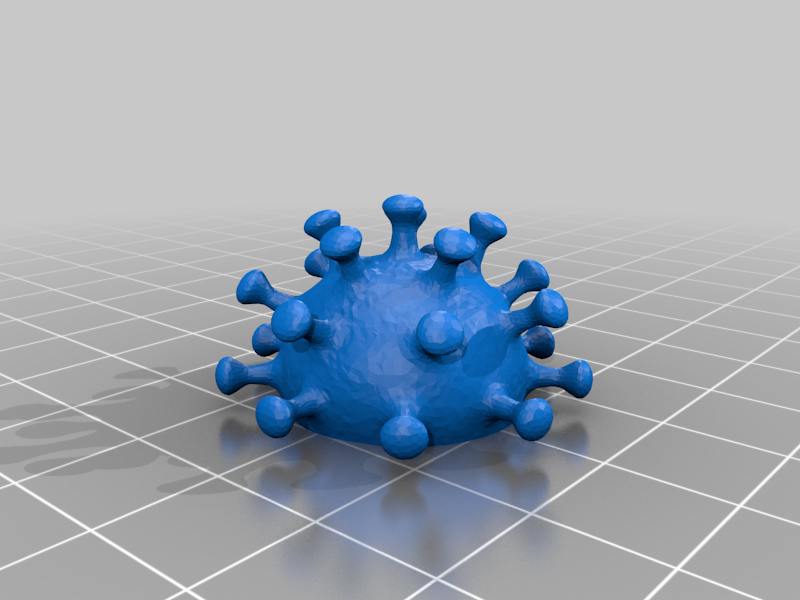 Corona Virus Fridge Magnet (insert magnet on print)