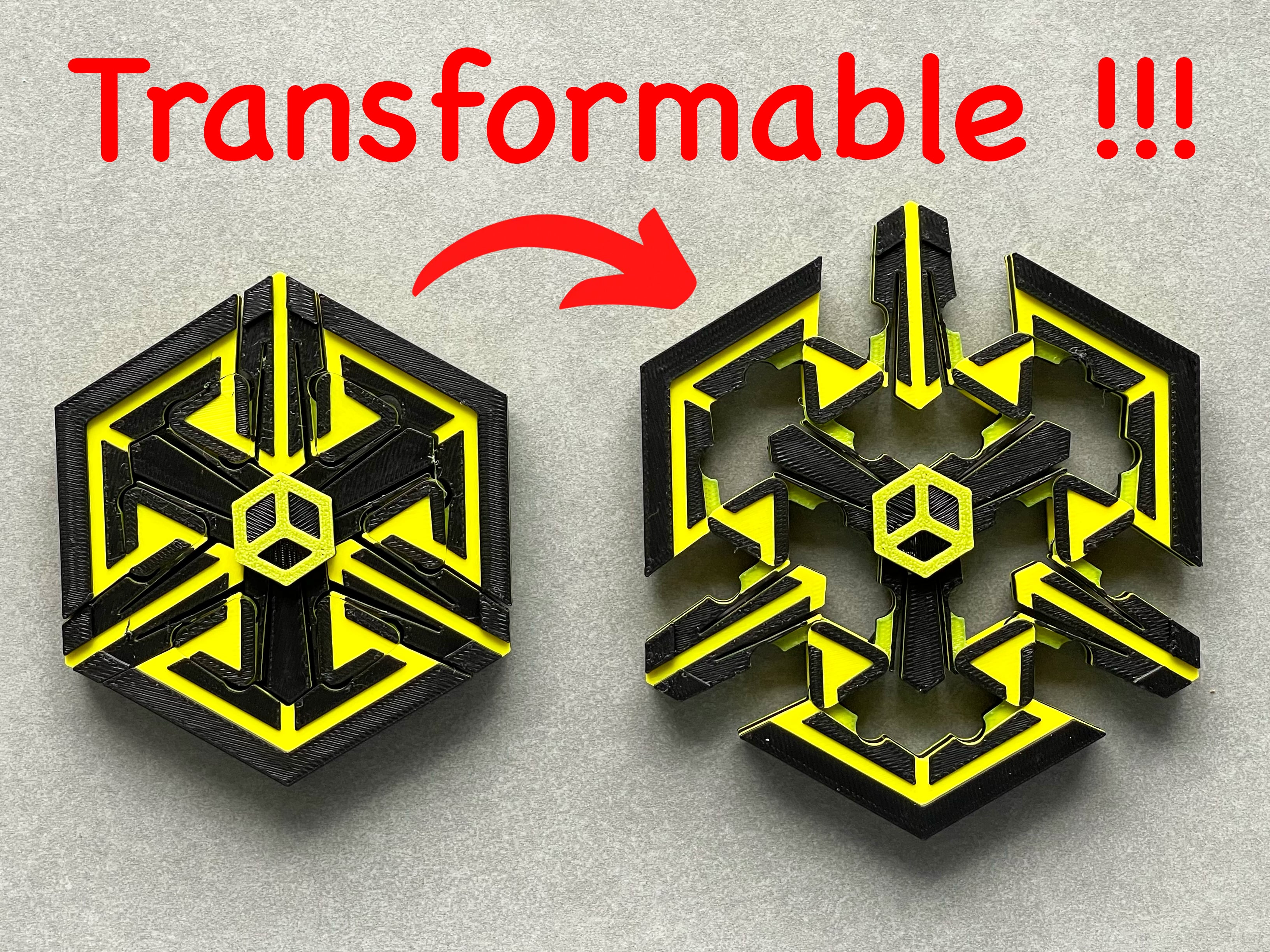 Expandable Bistable Spinner (Multi-Colour, No AMS Needed)