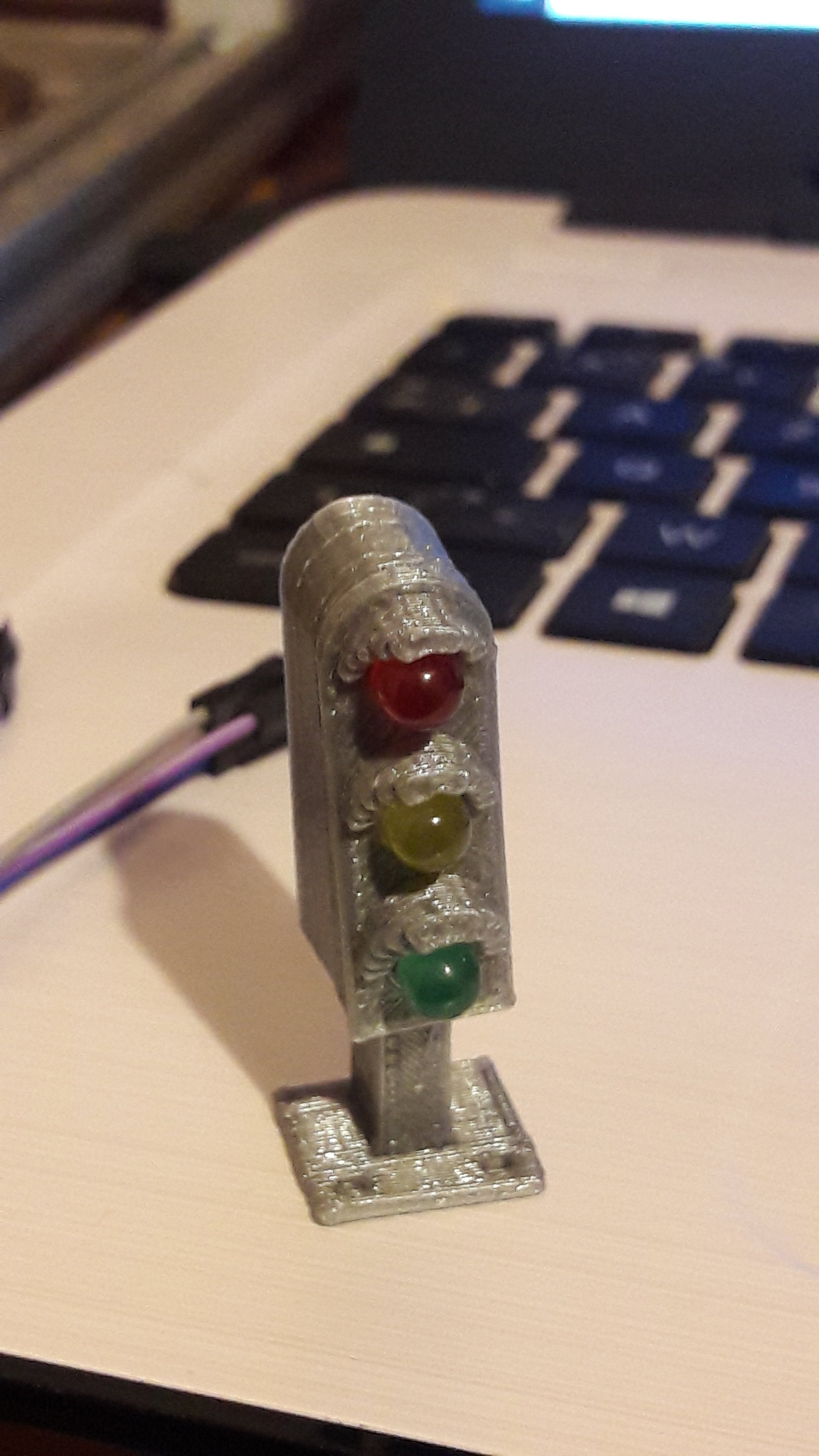 Train HO Traffic Lights Led 5mm / height 42mm