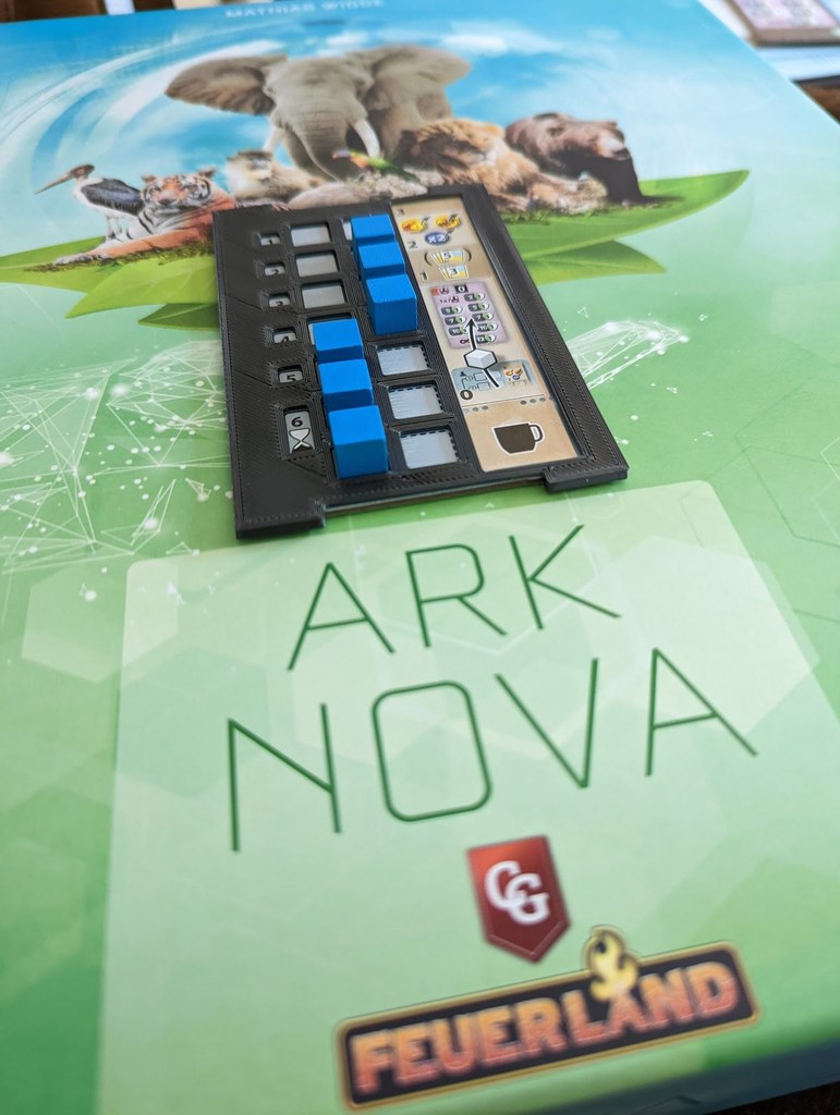 Ark Nova Board Game - Solo Mode - Card Overlay
