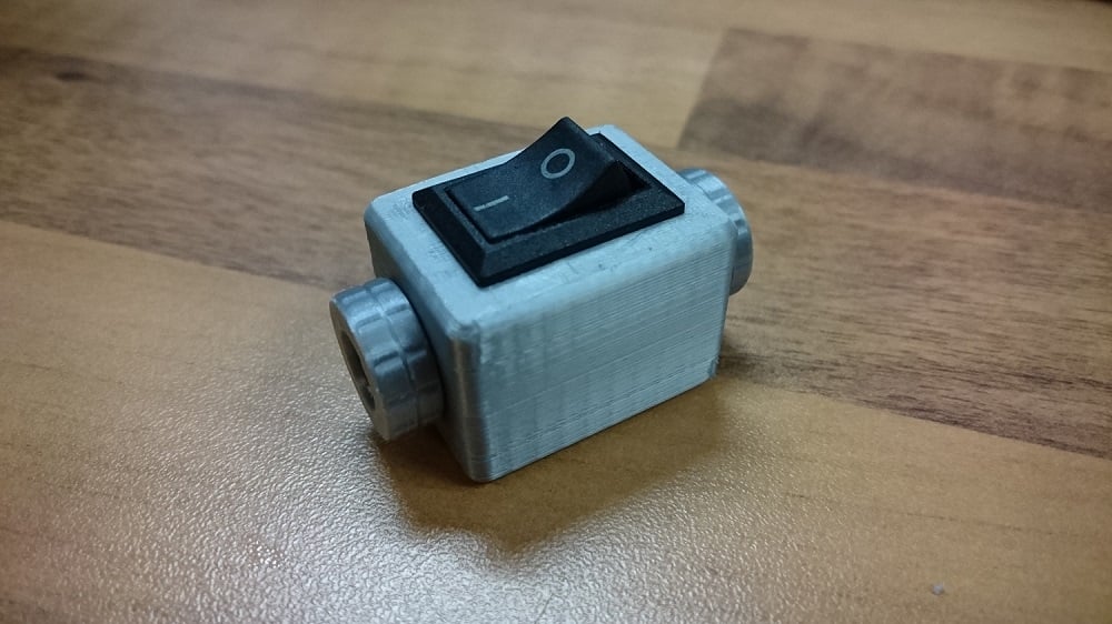 Smal Switch Box With Screws
