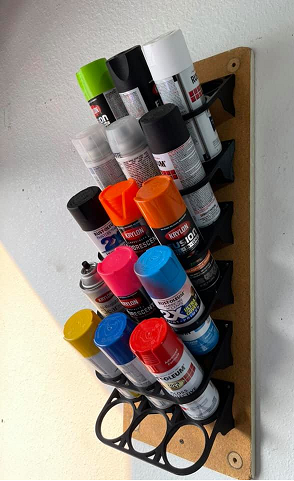 Spray Can Storage Shelf (reinforced)