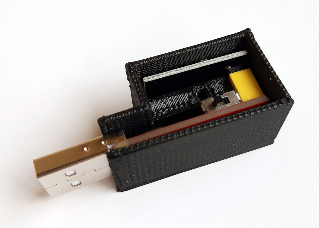 ESP-01 (ESP8266) + Serial Adapter Case
