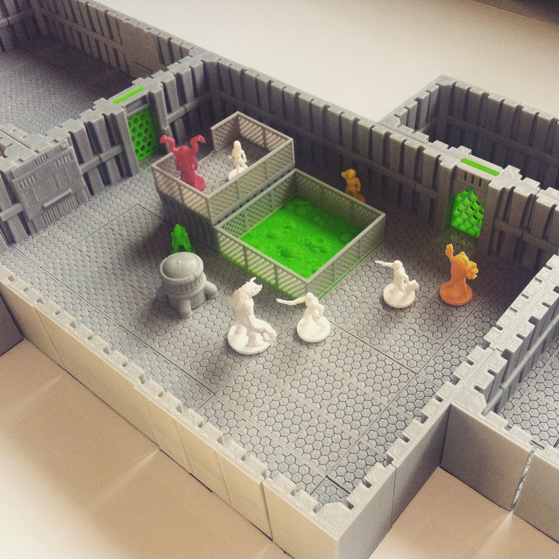 Wayfarer Modular Scifi Gaming Tiles: Core Set