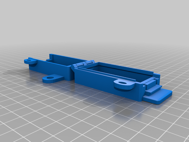 Case for ESPArtStick (MicroCYB) 12v SD Card Controller with Mounting Mounting and Vents